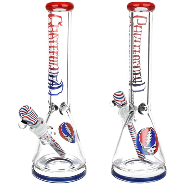 Grateful Dead x Pulsar Liberty Beaker Water Pipe
